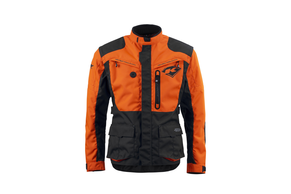 Veste KENNY TITANIUM ORANGE BLACK | Kenny - Achat en ligne