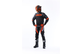 Veste SOFTSHELL ENDURO BLACK ORANGE