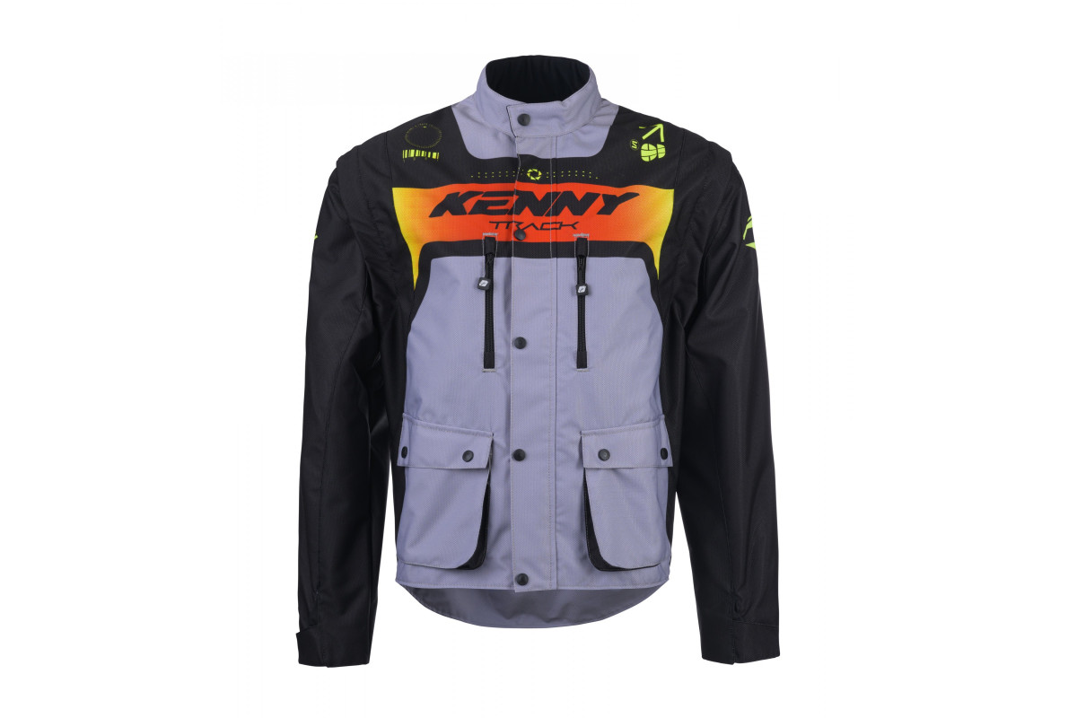 Veste TRACK GREY NEON YELLOW