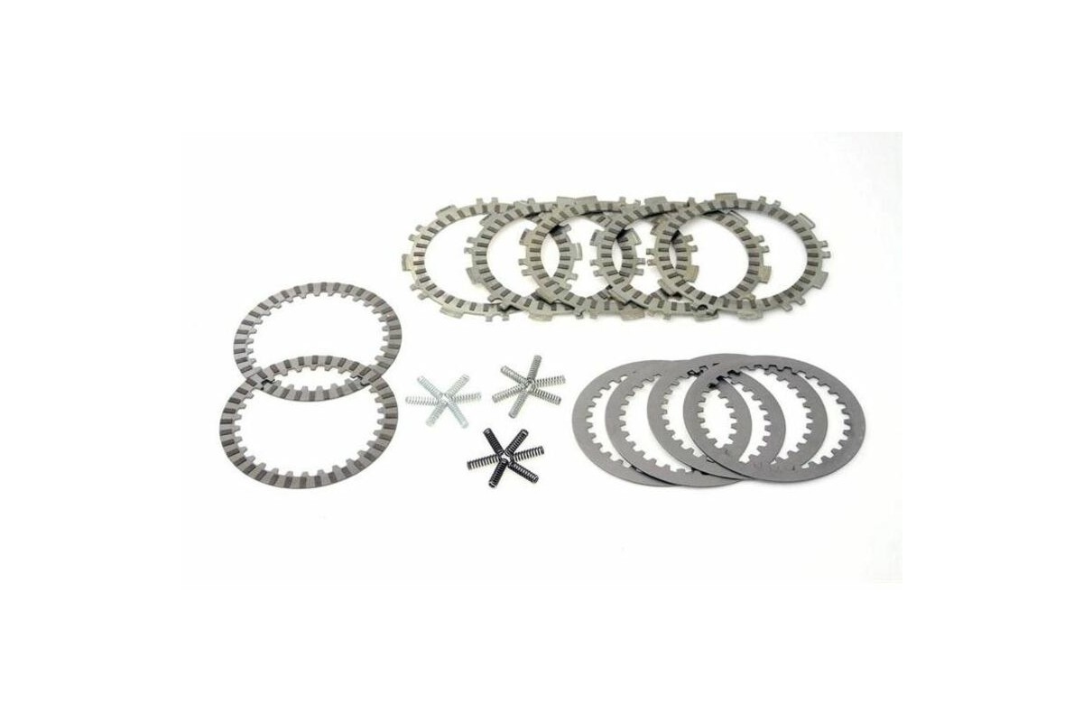 Kit disques garnis + lisses d'embrayage S3