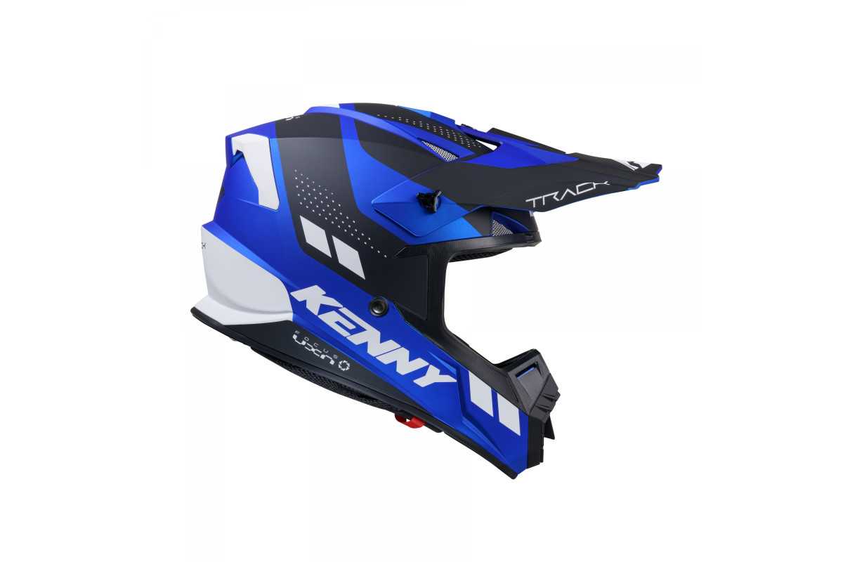 Casque KENNY Track Graphic CANDY BLUE MATT