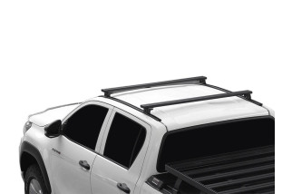 Kit de barres de toit pour une Toyota Hilux Revo DC (2016 - ..) / Rails AND Pieds