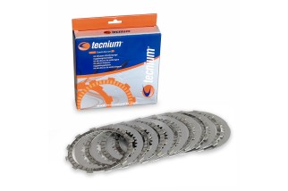 Kit disques garnis + lisses d'embrayage TECNIUM