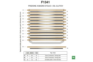 Kit disques garnis + lisses d'embrayage NEWFREN Standard