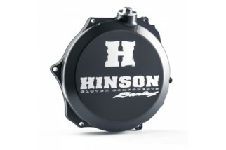 Couvercle de carter d'embrayage HINSON aluminium noir Honda CRF250R