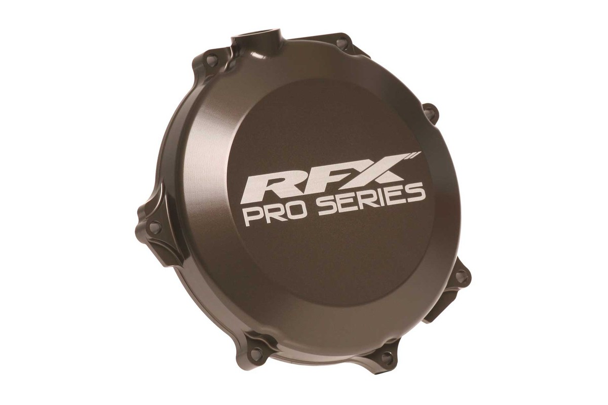 Couvre-carter d’embrayage RFX Pro (Anodisé dur) - Kawasaki KXF450
