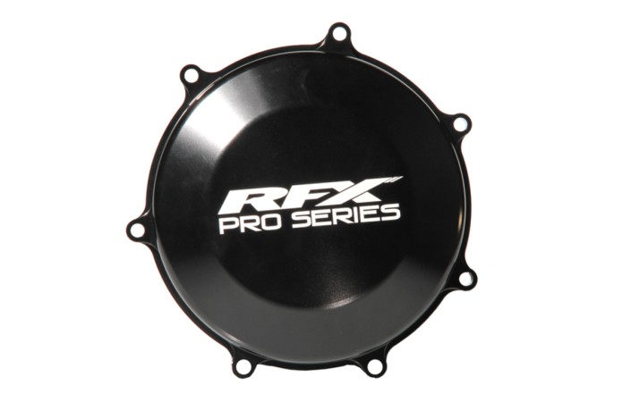 Couvre-carter d’embrayage (Anodisé dur Noir) RFX Pro- Kawasaki KXF450