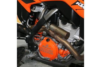 Couvercle de carter d'embrayage BOYESEN Factory Racing orange - KTM SX85