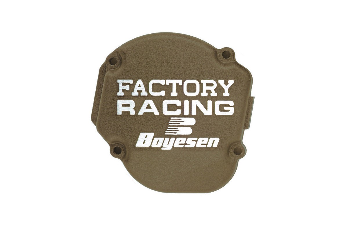 Couvercle de carter d'embrayage BOYESEN Factory Racing magnésium Honda CRF250R