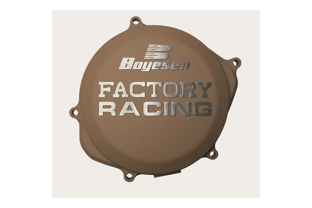 Couvercle de carter d'embrayage BOYESEN Factory Racing magnésium Yamaha YZ85