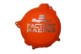 Couvercle de carter d'embrayage BOYESEN Factory Racing orange KTM EXC125/200