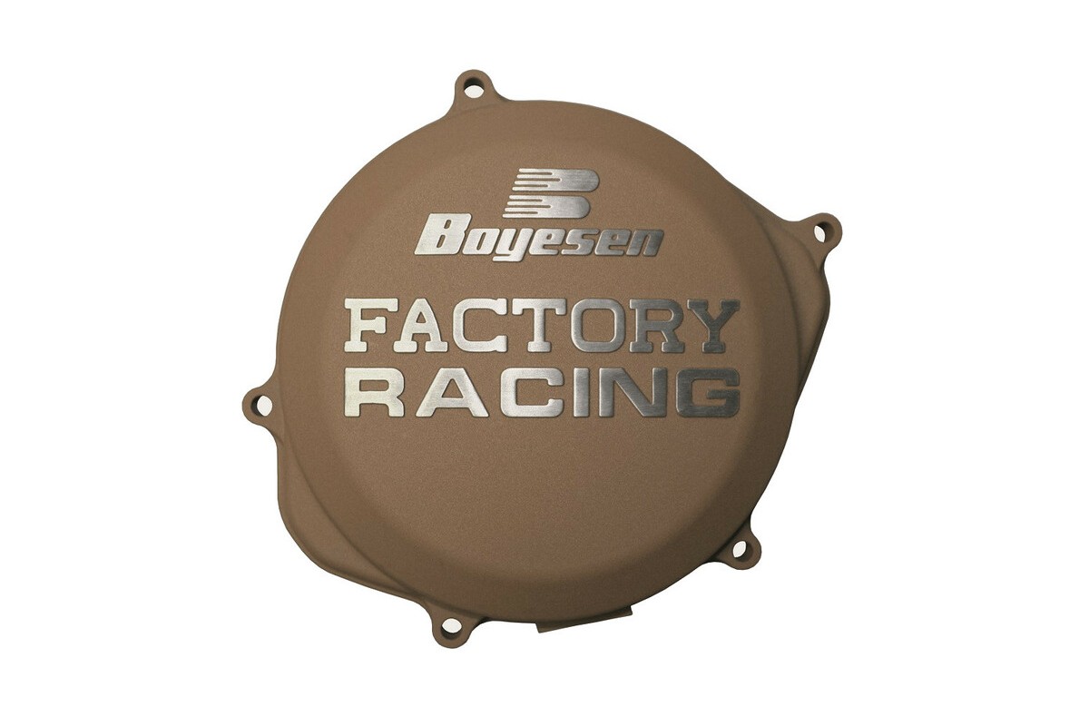 Couvercle de carter d'embrayage BOYESEN Factory Racing magnésium KTM/Husqvarna