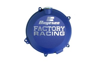 Couvercle de carter d’embrayage BOYESEN Factory Racing alu Race Blue KTM/Husqvarna