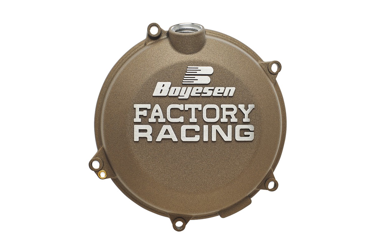 Couvercle de carter d'embrayage BOYESEN Factory Racing magnésium