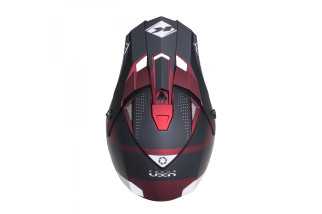 Casque KENNY Track Graphic CANDY RED MATT