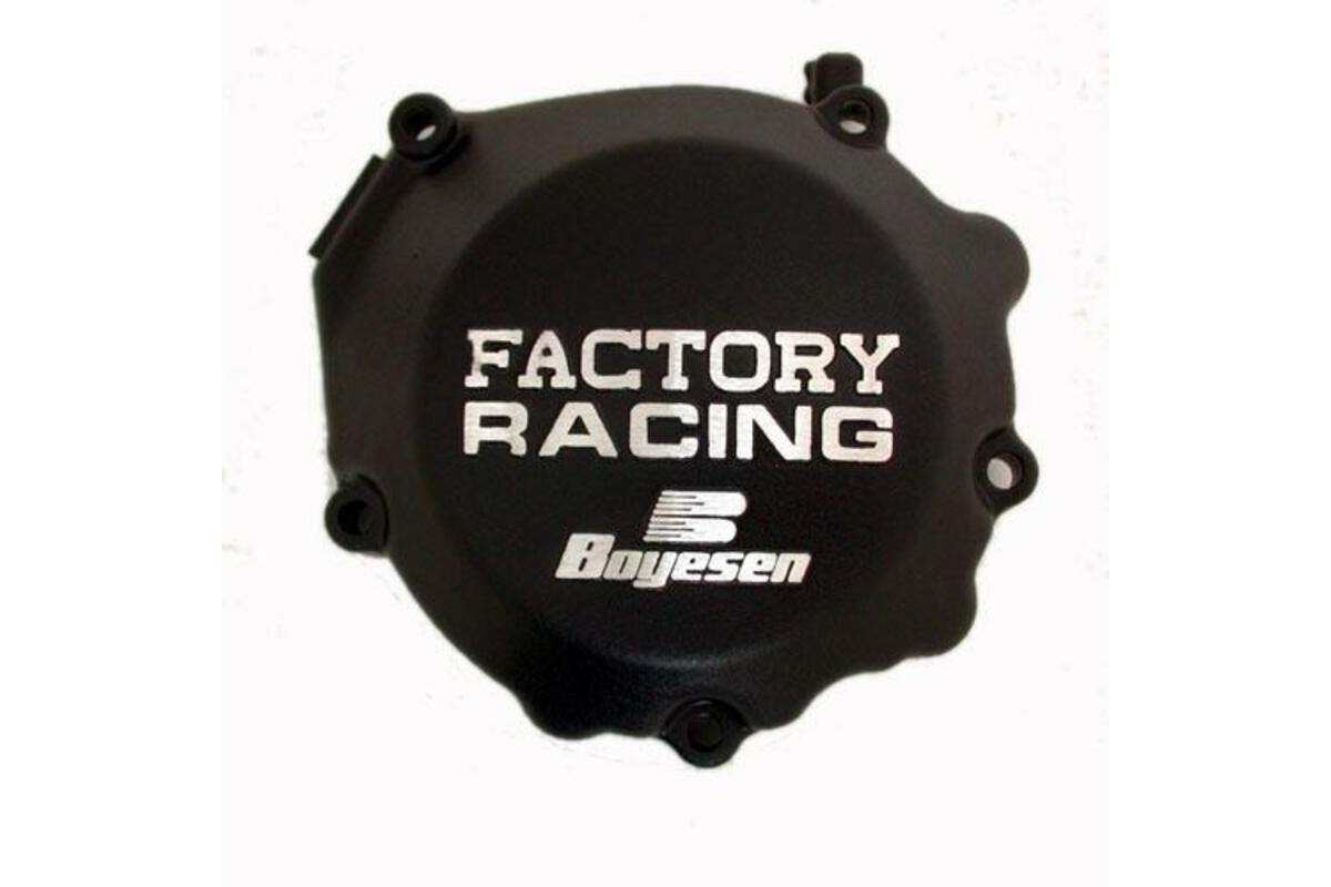 Couvercle d'allumage BOYESEN Factory Racing noir