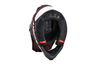 Casque Track Graphic CANDY RED MATT