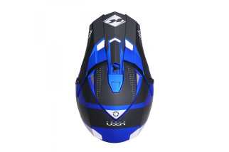 Casque KENNY Track Graphic CANDY BLUE MATT