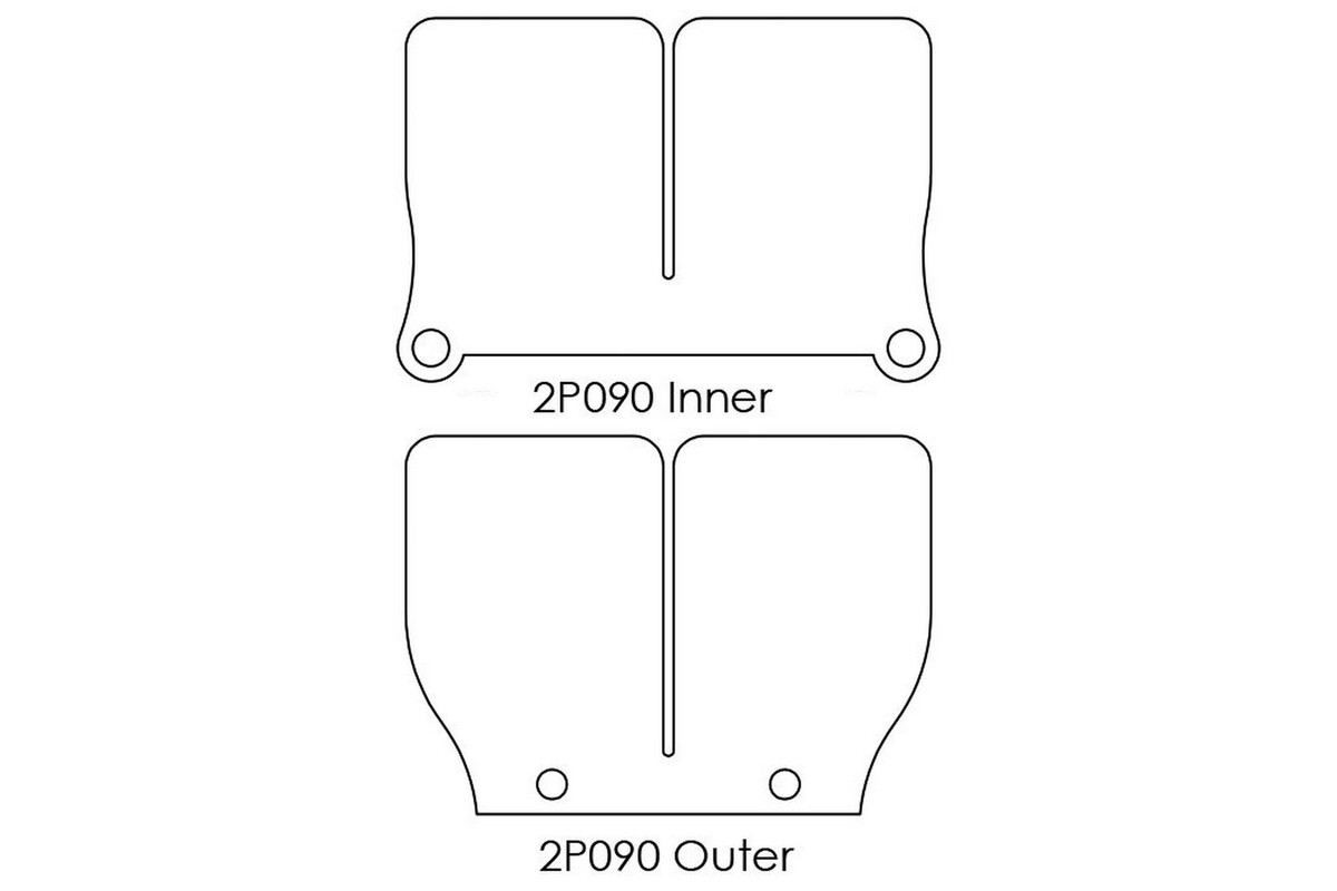 LAMELLES DE RECHANGE POUR BOITE A CLAPETS V-FORCE2