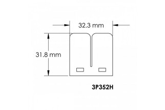 LAMELLES DE RECHANGE POUR BOITE A CLAPETS V-FORCE3 360343, 360348