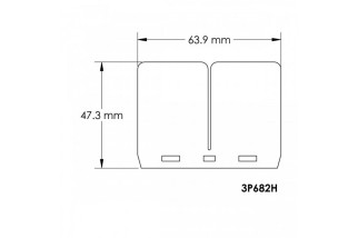 Lamelles de rechange Moto Tassinari V-Force 3 pour 360262 Sherco SE/SE-R250