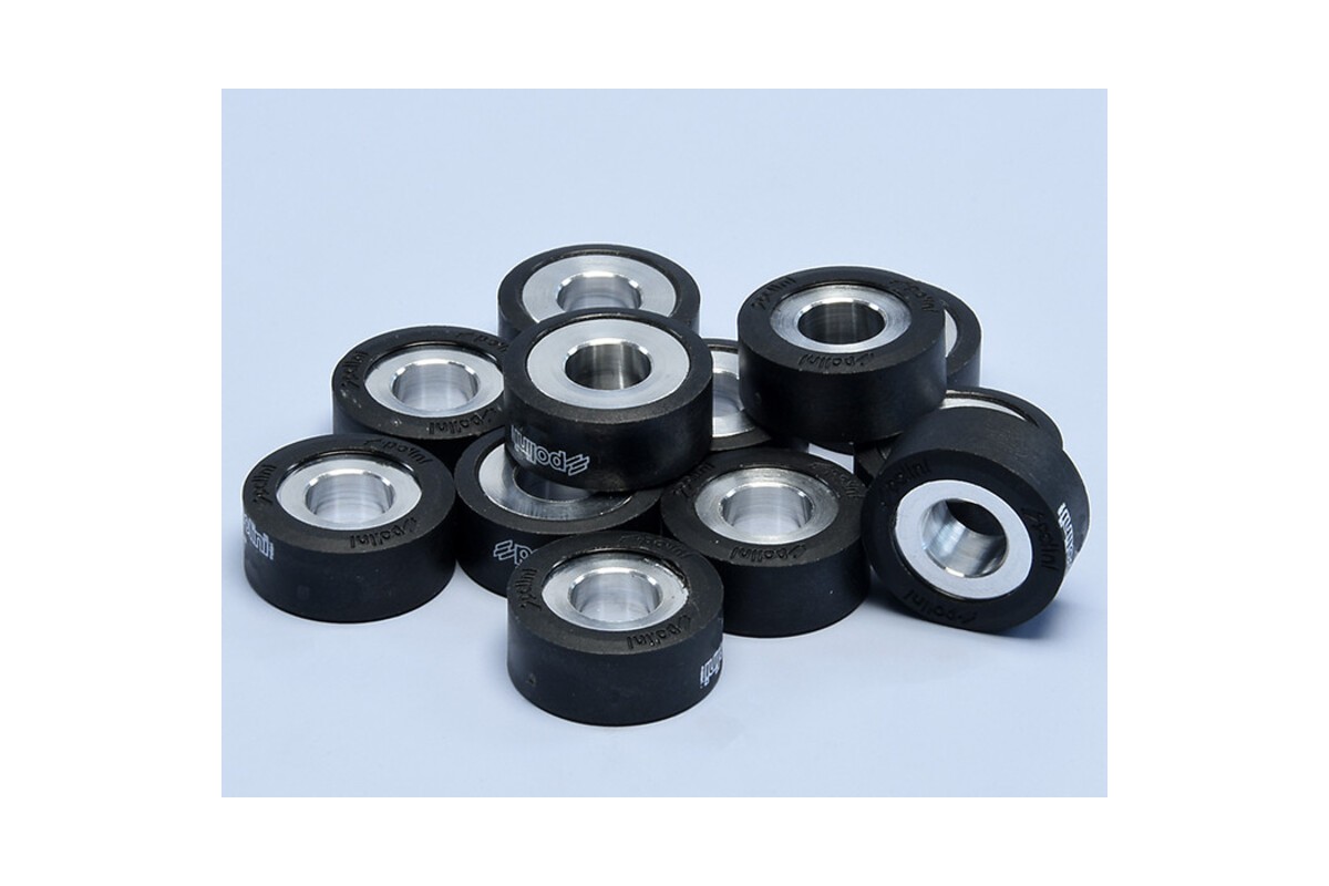 Jeu de galets POLINI 25x11mm 8,7gr - 12 pièces