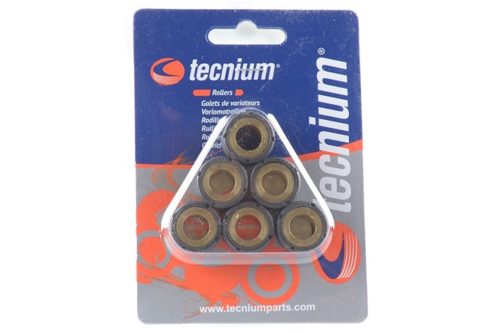 Jeu de galets TECNIUM 19x15mm 6gr - 6 pièces