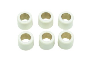 Jeu de galets ATHENA 16x13mm 2,8gr - 6 pièces