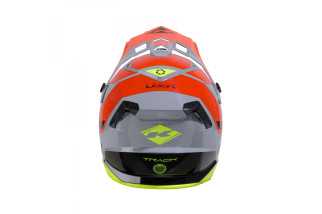 Casque KENNY Track Graphic Grey Orange – Casque Moto Cross