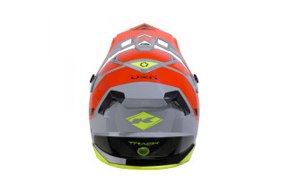 Casque Track Graphic GREY ORANGE