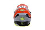 Casque KENNY Track Graphic Grey Orange – Casque Moto Cross
