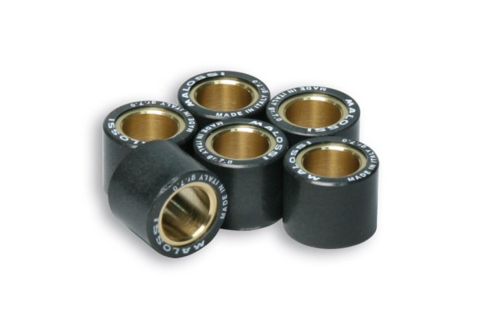 Jeu de galets MALOSSI 16x13mm 4,4gr - 6 pièces