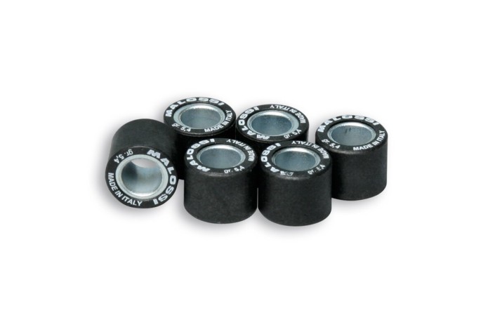 Jeu de galets MALOSSI 15x12mm 3,5gr - 6 pièces