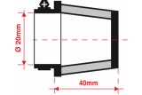 Filtre de reniflard d'huile BMC Ø20mm - FBSA20-40