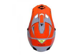Casque KENNY Track Graphic Grey Orange – Casque Moto Cross