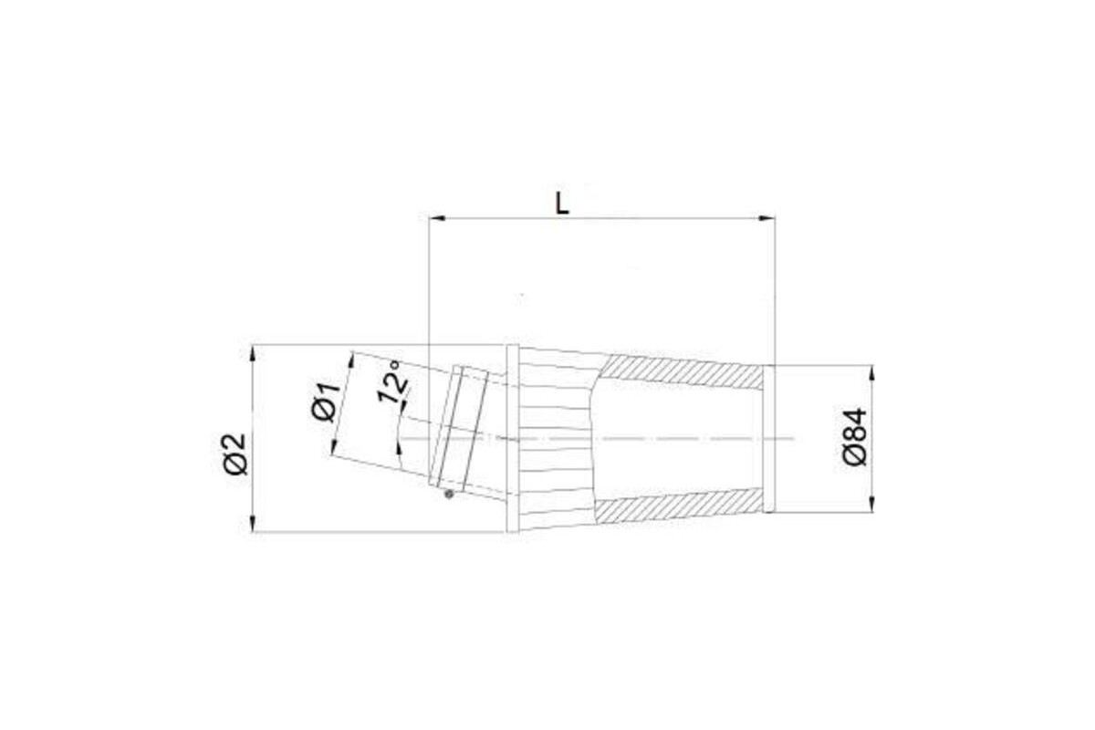 Filtre à air BMC conique Ø65mm - FBSA65-128