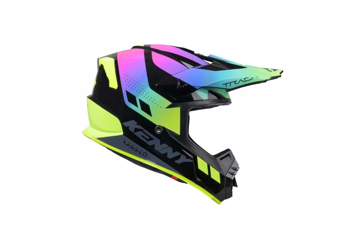 Casque KENNY Track Graphic NEON cross enduro ECE 22-06
