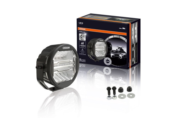 Lampe LED ronde 10in MX260-CB / 12V/24V / Faisceau combiné et kit de montage