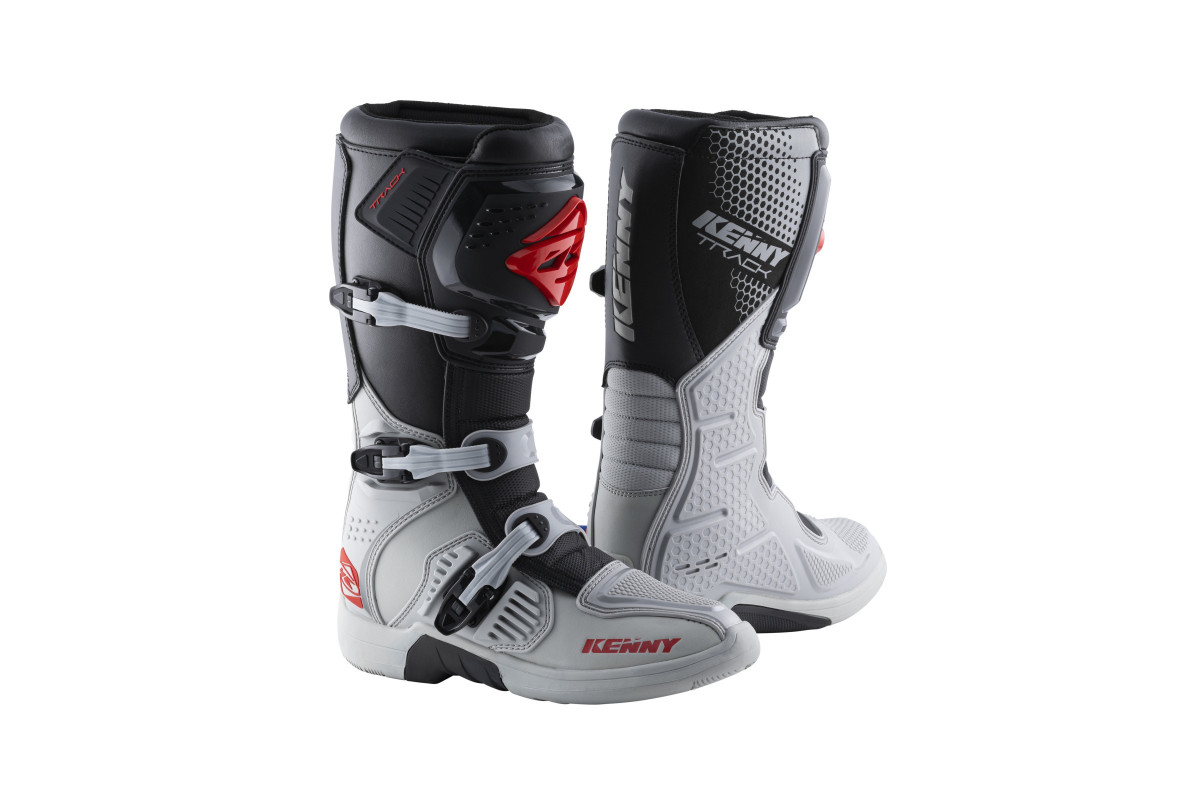 Bottes KENNY TRACK GREY RED | Kenny - Achat en ligne