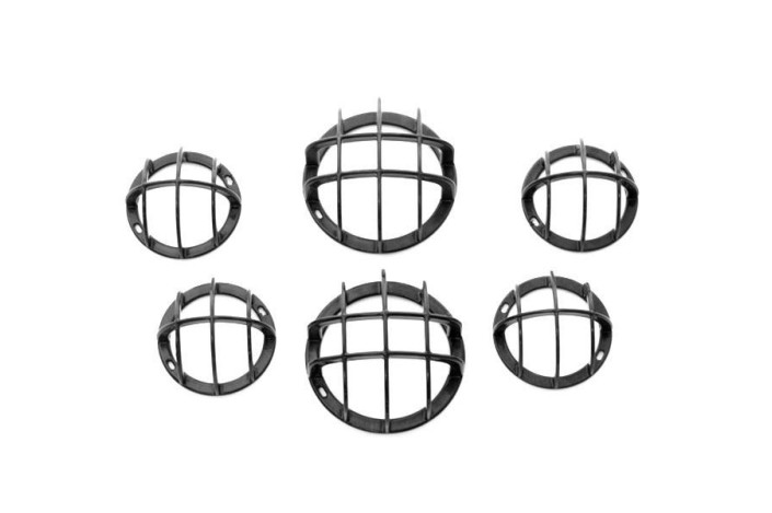 Grilles de protection de feux arrière pour un Land Rover Defender (2007-2016)