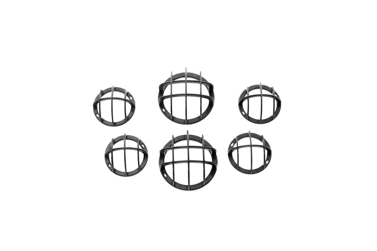 Grilles de protection de feux arrière pour un Land Rover Defender (2007-2016)