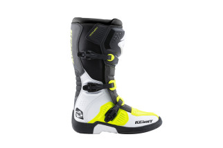Bottes KENNY TRACK WHITE NEON YELLOW | Kenny - Achat en ligne