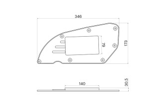 Filtre à air MALOSSI Airbox