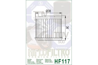 Filtre à huile HIFLOFILTRO - HF117