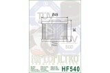 Filtre à huile HIFLOFILTRO - HF540