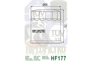 Filtre à huile HIFLOFILTRO - HF177