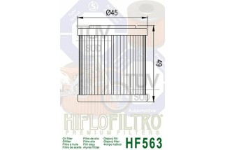 Filtre à huile HIFLOFILTRO - HF563