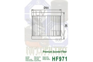 Filtre à huile HIFLOFILTRO - HF971