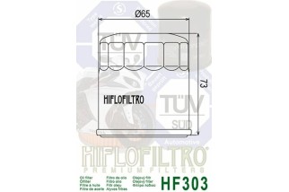 Filtre à huile HIFLOFILTRO Racing - HF303RC