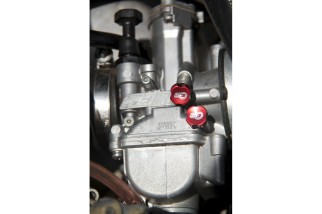 Vis de réglage carburateur S3 Enduro ralenti + air + ressorts rouge